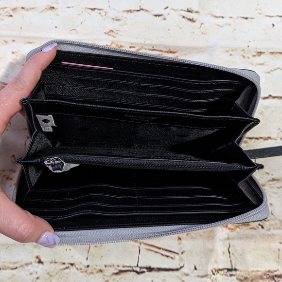 SALE Kate Spade Mavis Sparkle Glitter Neda Wallet - Picture 6 of 6